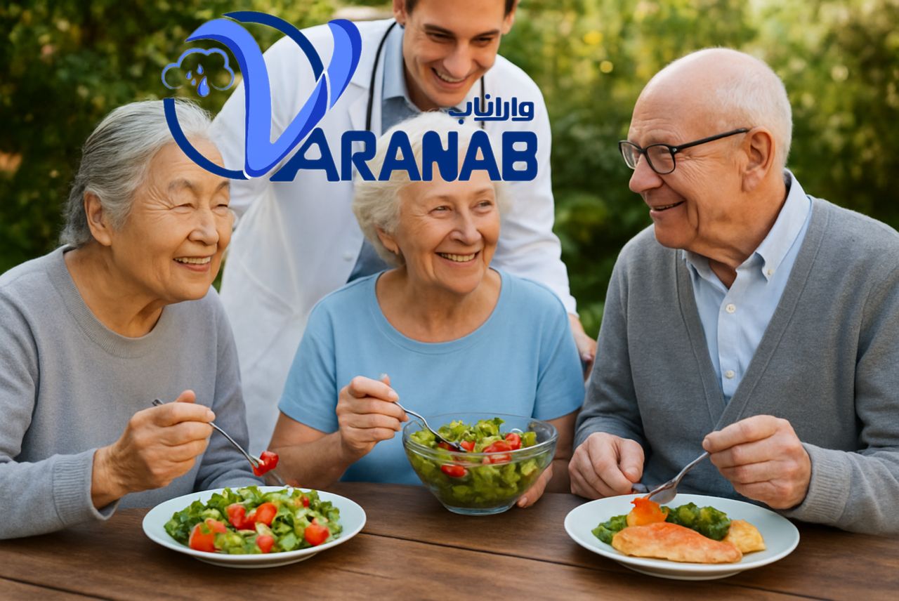 آب سالم و خالص برای سالمندان