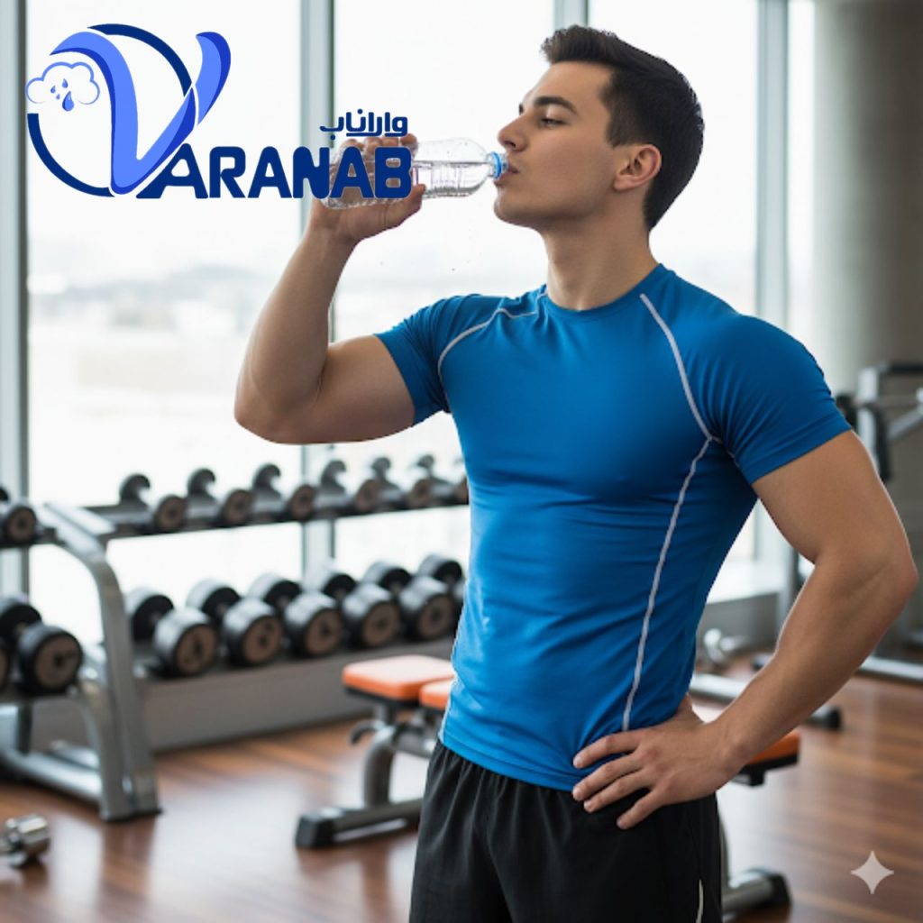 آب سالم و خالص برای ورزشکاران