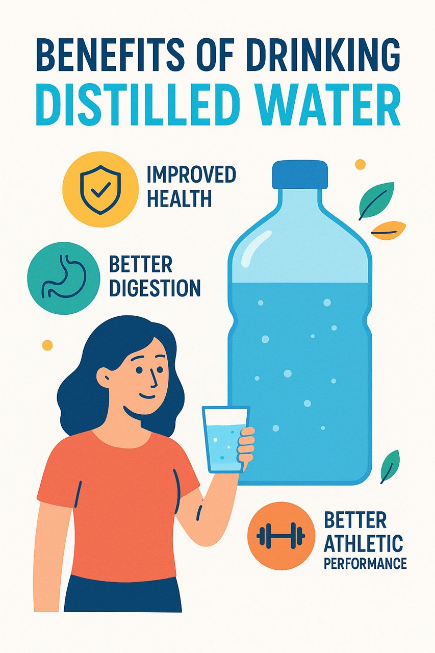 فواید نوشیدن آب تصفیه‌ شده برای سلامتی