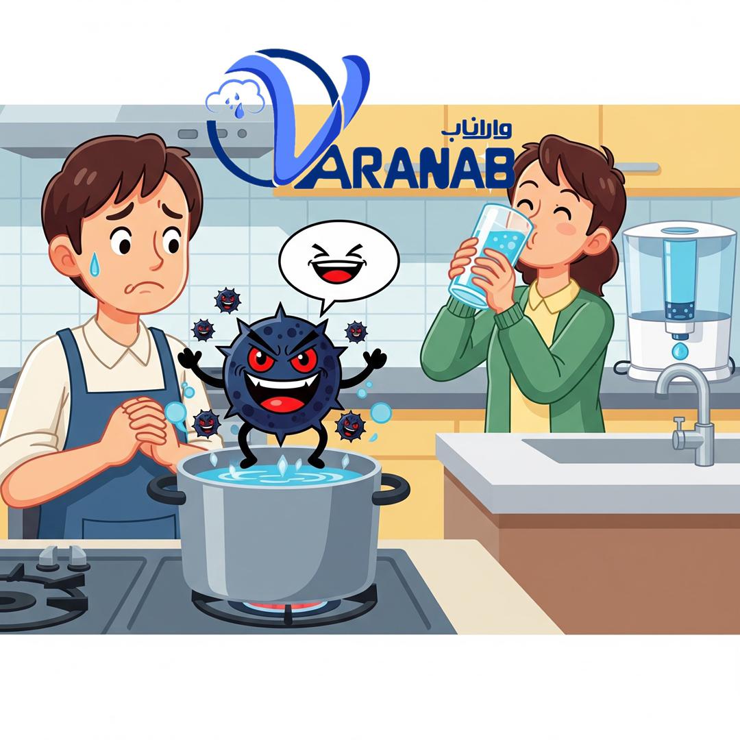 وقتی جوشاندن آب مشکل را بدتر می‌کند